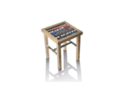 Recycled Hockey Stick Furniture - Side Table